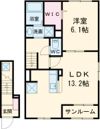 リバーサイド鎗田の間取り画像