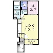 ベルシエロ Aの間取り画像