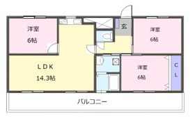 ドゥナーレ津新町Ⅱの間取り画像