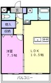 リオンドール桜橋の間取り画像