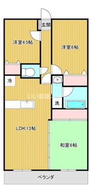 アプリレーINAGIの間取り画像