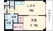 ユーハイツの間取り画像