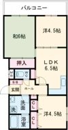 アルコ・ラ・カーサ姫路土山の間取り画像