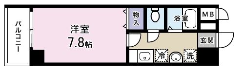 ジョイ北方の間取り画像
