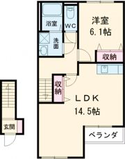 グランディール田彦の間取り画像