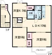 JY TOWN B棟の間取り画像