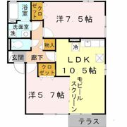 セピアコートの間取り画像