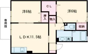 グランメール D棟の間取り画像