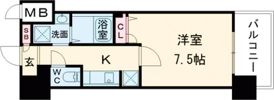 S-RESIDENCE国泰寺町一丁目の間取り画像