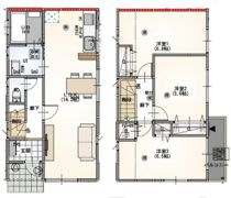 グランソフィア新栄Ⅱの間取り画像