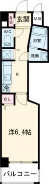 アベニール幸（さいわい）の間取り画像