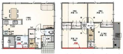 グランソフィア新栄Ⅱの間取り画像