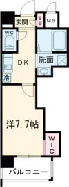 アベニール幸（さいわい）の間取り画像