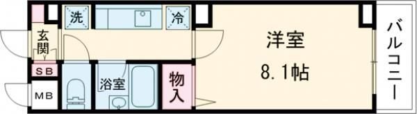 エリカⅢの間取り画像