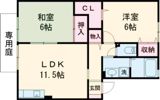 グランメール F棟の間取り画像