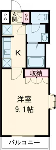 ウイステリアの間取り画像