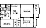 マンションインペリアルの間取り画像