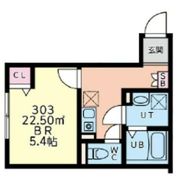 ル・カンフリエ柏中央の間取り画像