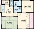 桜井住宅の間取り画像
