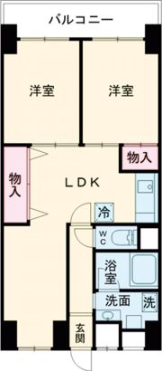 日商岩井第二本郷マンションの間取り画像