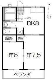 セフィラSUGI【Wi-Fi対応】の間取り画像