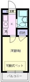 エマーユ川越東田町の間取り画像