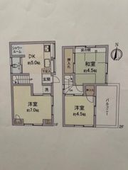 小手指南4丁目戸建の間取り画像