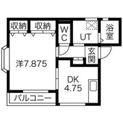 サンピュア鷹匠の間取り画像