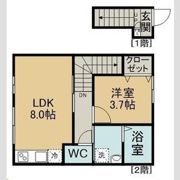 Mステージ東仙台westの間取り画像