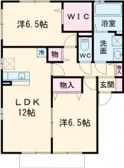 ガーデンパーク C棟の間取り画像
