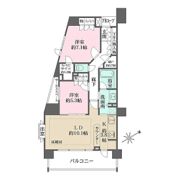 藤和シティホームズ池袋駅前の間取り画像