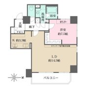 藤和シティホームズ三条堀川の間取り画像