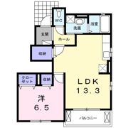 エスポワールAの間取り画像
