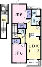 ブリランテ ウノの間取り画像