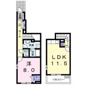 プロムナード・大瀬の間取り画像