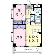 フェリーチェ ハンタガワの間取り画像