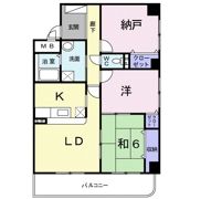 コリーヌ ド ウエストの間取り画像