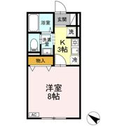 第三麦秀閣 Aの間取り画像