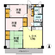 ハイツ飯泉 B棟の間取り画像
