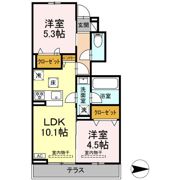 メゾン陣場の間取り画像