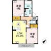 メルベーユの間取り画像