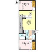 DーROOM 大橋の間取り画像