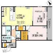DーROOM 大橋の間取り画像