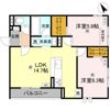 DーROOM大橋の間取り画像