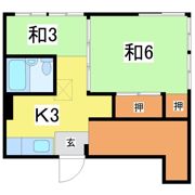 コーポ日野の間取り画像