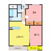 パラティーナ 北館の間取り画像