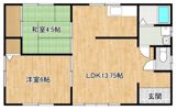 三股町貸家（樺山1869－2）の間取り画像