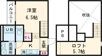 Celeste八王寺の間取り画像
