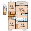 エスポアヒルズⅥ番館の間取り画像