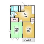 ベルクハイツⅡの間取り画像